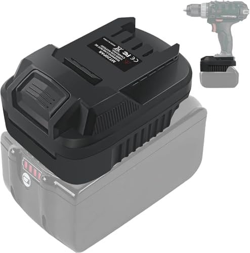 BAT20TL Adattatore per batteria Makita da 18 V su per Parkside 20 V XTeam, MT20PAR, adattatore batteria per Makita 18 V BL1860 BL1850 su per Parkside 20 V XTeam