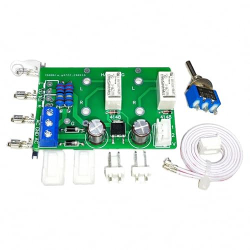 Ynusgeyx Audio-Konverter-Board 2-Kanal-Signalumschalt-Relais Audioquellen-Umschalt-Board -Fertig-Board