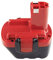 AboutBatteries Batterie pour Bosch PSR 12, 12.0V, 3000mAh, Ni-MH