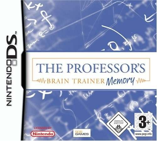 The Professor Brain Trainer - Memory Nintendo Ds Game - Sealed