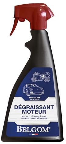 BELGOM 12.0500 Dégraissant Moteur, 500 ML