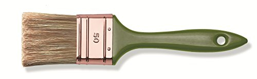 Color Expert 81467044 Hochwertiger Flachpinsel, 70 mm | Die breite 70-mm-Ausführung deckt größere Flächen mit weniger Pinselzügen ab und eignet sich für zügiges Arbeiten.