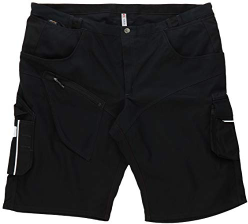 KÜBLER PRACTIQ Arbeitsshorts | schwarz | Größe 64 | kratzfrei | OEKO-TEX® | Cordura verstärkt
