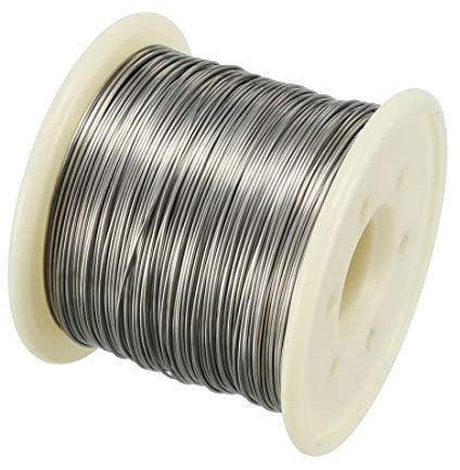 sourcing map 0.5mm 24AWG Heizwiderstand Draht Nichrome Widerstand für Heizelemente 164ft de