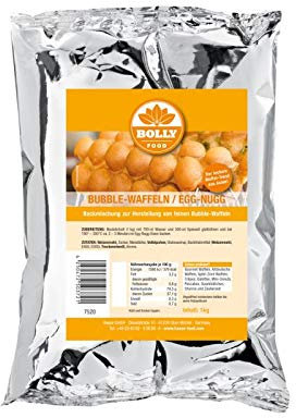 Backmischung Bubble Waffel / Egg Nugg 1kg Beutel