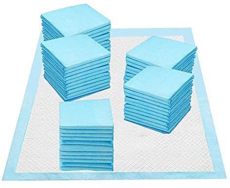 SASHTECH Large Puppy Training Pads – Dog Pee Pads – Super Absorbent & Leak-Free – Toilet Pee Wee Mats – For Cat And Dog ( 50 Count)