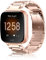 FINTIE Metallarmband Kompatibel mit Fitbit Versa 2, Versa, Versa Lite Edition, Massives Edelstahlarmband Ersatzarmband Business Armband Kompatibel mit Fitbit Versa Smartwatch, Roségold