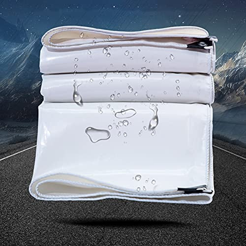 GDMING Bâches Imperméables 450g/m²,Résistance aux intempéries Tente de Camping Jardin avec Oeillets Résistance au déchirement Ignifuge pour Foin,tas de bûches,Toit,Couverture de remorque