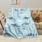 iEvery Kuscheldecke Dinosaurier Kinder Dino Decke Leuchtet im Dunkeln Weiche Flauschige Fleecedecke Wohndecke Glow in The Dark, Dino Geschenke für Jungen Mädchen, 130×150cm