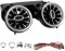 Akozon Auto-Turbo-Entlüftung 3 Farben Turbinen-Entlüftungsöffnung Hinten mit LED Umgebungslicht-Kit Ersatz für C GLC-Klasse W205 X253 2015-2018