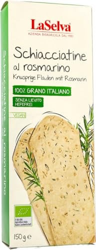 Knusprige Fladen mit Rosmarin - Knuspergebäck 6 x 150 g