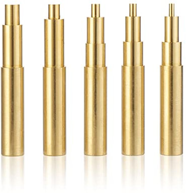 FandWay Heat-Set Insert Lötspitzen Adapter für Installation M2 M2.5 M3 M4 M5 Gewinde Einsatzmutter. Kompatibel mit Hakko FX-888D und Weller SP40NKUS Lötkolben, zum Anschluss von 3D-gedruckten Teilen.