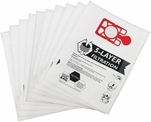 Spares Plus 10 x Pack Quality Dust Bags To Fit Numatic Henry Hetty James Hoover Vacuum Cleaner Bags HVR160 HVR200