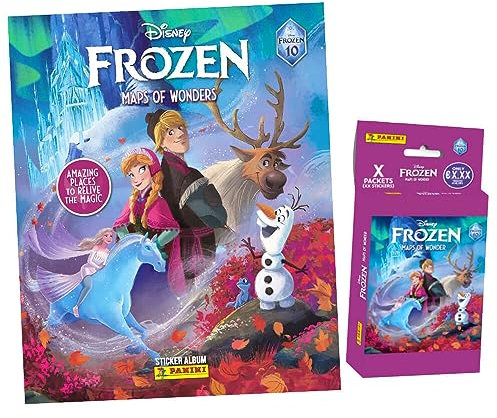 Panini Die Eiskönigin Sticker Frozen - Reise voller Wunder (2023) Sammelsticker - Auswahl (1 Album + 1 Blister)