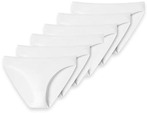 Uncover by Schiesser - Damen - Tai Slip - 6er Pack (XXL Weiß)