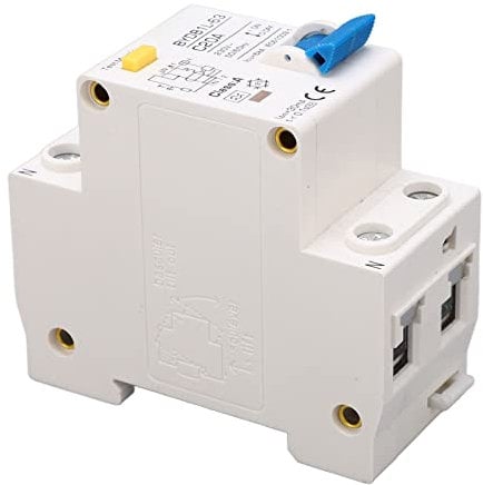 Type A Miniatur-Sicherungsautomat mit 20A und Leckageschutz, DIN-Hutschienenmontage, AC 230V, 1P Leitungsschutzschalter für Hausdekoration, Ingenieurwesen