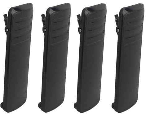 Walkie Talkie Belt Clip, Replacement 2 Way Radio Belt Clip Compatible with Hytera Compatible for BP2403 Battery, 4 Pack