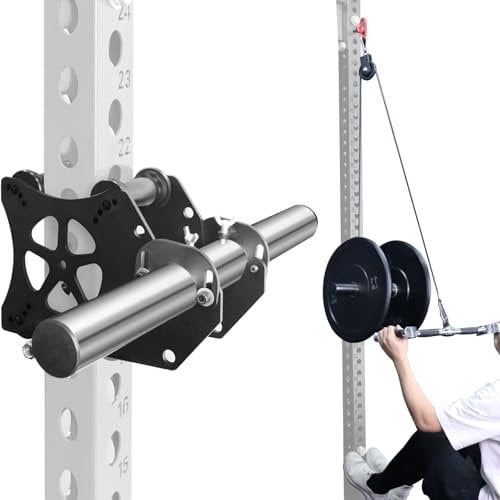 MARLANG Power Rack Attachments for Workout Equipment Home Gym and Cable Machine, Smith Machine Attachments for Bench Press Squat Weight Lifting LAT Pulldown Cable Crossover