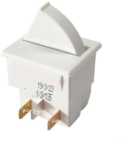 Fridge Door Switch, AC250V/2.5A -45-85℃ 3-Pin Refrigerator Door Light Switch Replacement Part For Freezer Accessories