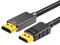DP to HDMI 3m / 10ft Cable, Uni-Directional DP 1.2 Computer to HDMI 1.4 DisplayPort Cable, for Dell Lenovo HP Laptop Desktop PC Monitor TV GPU NVIDIA AMD, DP to HDMI Adapter Cord