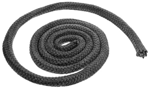 MAGICLULU 5m Joint de Porte pour Poêle à Bois Isolation de Kit de Joint Étanchéité pour Cheminée et Poêle