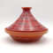 Tajine di cottura tatuato rosso - D 27 cm