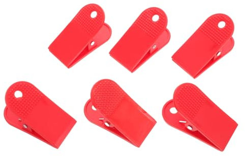 WOONEKY 6pcs Treadmill Emergency Stop Safety Switch Clamp Replacement Parts for Running Machines Secure Attachment Easy Installation Compatible with Treadmills