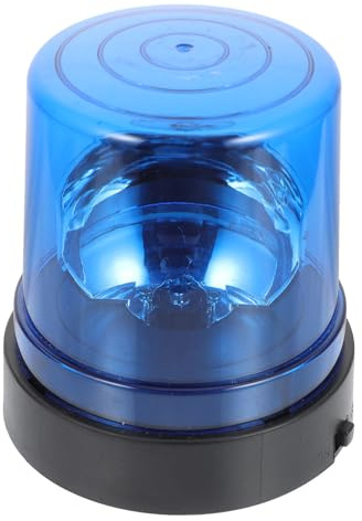Ciieeo Jouet Lumineux De Police Gyrophare Led Rouge Feu De Clignotant Pour Décoration Fête Garçon Fille