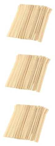 Healvian 3 Sätze Einweg Wachsstäbchen Für Haarentfernung Und Kosmetik Für Damen Und Mädchen Für Wachs Und Zuckeranwendungen 100 Stück * 3