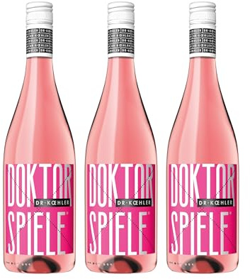 Dr. Koehler Doktorspiele QbA trocken Roséwein Deutschland inkl. FeinWert E-Book (3 x 0.75 l)