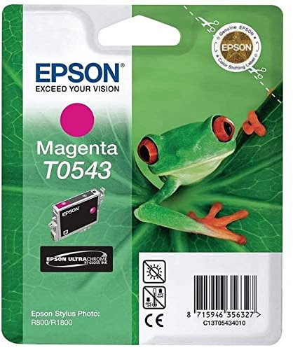 Epson T0543 Tintenpatrone Frosch, Singlepack magenta, 13 ml