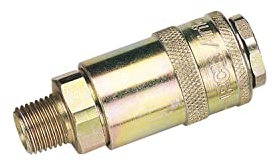 Draper 37833 PCL Tapered Airflow Coupling, 1/4 Male Thread