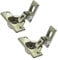 Pair Zanussi AEG Electrolux Tricity Bendix Integrated Washing Machine Decor Door Hinges