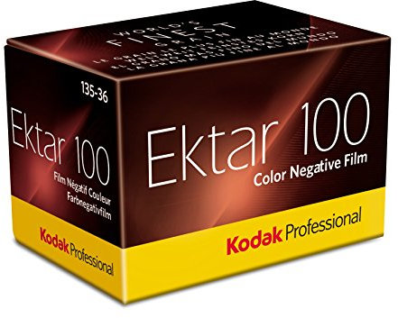 Kodak Professional Ektar 100 - 135 - 36 - Color Negative Print Film - 5 Pack