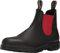 Blundstone Original 500 Series, Stivali Uomo, Voltan Nero/Rosso, 41.5 EU