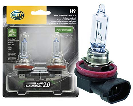 HELLA H9 2,0 TB Hochleistungslampe, 12 V, 65 W, 2 Stück