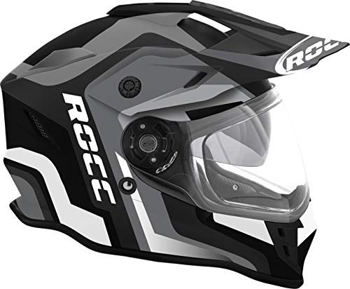 ROCC 781 Motocross Helm (Black/Gray,S)