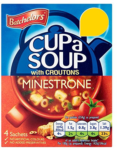 Batchelor Cup A Soup Minstrone 94g x 12
