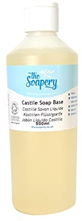Flüssigseife Natürliche BIO Unparfümierte Castile Seife 500ml – Vegan, Frei von SLS und SLES