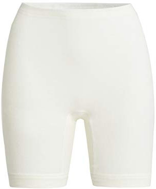 con-ta Normalbeinschlüpfer, warme Damenunterwäsche, anschmiegsame Wäsche aus Angora und Wolle, Bequeme Unterwäsche für Damen, in Wollweiß, Größe: 50