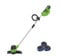 Greenworks Akku-Rasentrimmer G40LT mit 3 Stück Doppel-Fadenspule (Li-Ion 40 V 30cm Schnittbreite 7000U/min dreh- & neigbarer Motorkopf Alu-Führungsholm ohne Akku und Ladegerät)