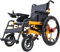 WMMY Elektrischer Rollstuhl Faltbar, Medizinischer Leichte Roller,Tragbare Ältere Behinderte Hilfe Auto mit Li-Ion Battery, Reichweite 18-25 km