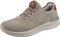 Skechers LATTIMORE CORINGA, Zapatillas para Hombre, Taupe Knitted Mesh, 42 EU