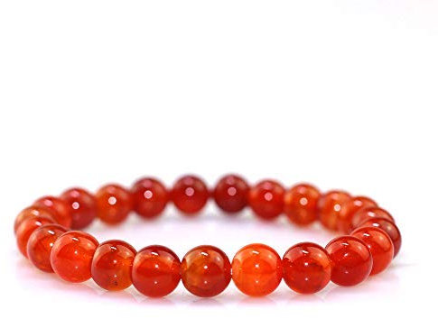 Frienemy Presents Amethyst, Selenit, rotes Tigerauge Stein Armband für Unisex Reiki Kristallheilungsarmband (Perlengröße: 8 mm) #Frienemy-175