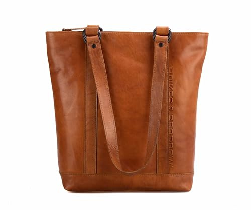Spikes & Sparrow Leder Shopper Laramie