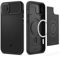 Spigen Optik Armor MagFit Hülle Kompatibel mit iPhone 14 -Schwarz