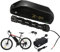 (UK Warehouse) Electric Bike Battery 48V 13AH for 200-1000W motor, Ebike Battery with 5-Pin Bottom Plate, Charger and Security Lock, Stable Safe Downtube E Bike Batteries