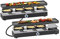 Trisa Style Connect Appareil à raclette 8 poêlons, revêtement anti-adhésif noir