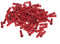 Yundxi Lot de 30 embouts de câble de frein pour vélo de route, VTT, vélo (rouge)