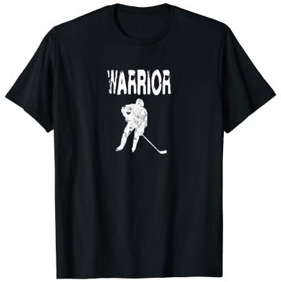 Hockey Warrior – lustiges Hockey-T-Shirt Geschenke T-Shirt